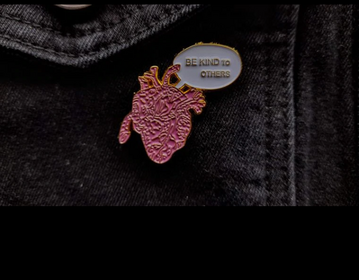 Be kind to others Pin Badge