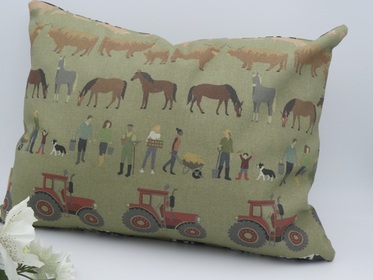 Farmyard Children's Cushion
