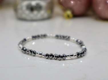 Elouise Stacking Bracelet - Recycled Silver