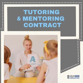 Tutoring and Mentoring Contract Template