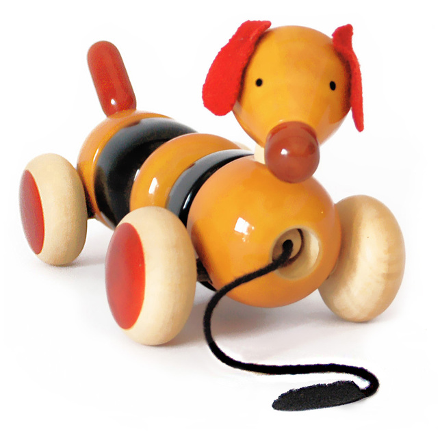 Bovow - Build & Play Pull Along Toy Dog