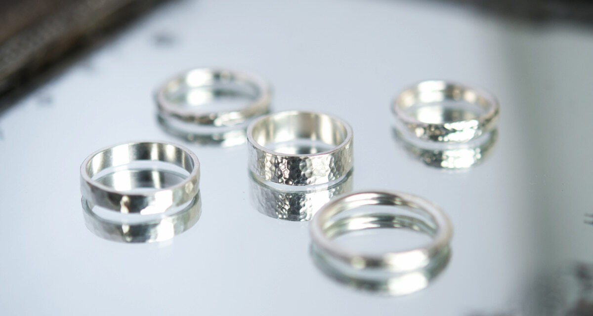 Sterling Silver Rings, Handmade