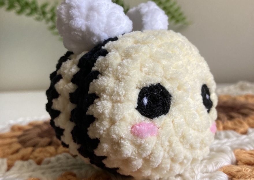 Bee Crochet Plush Toy