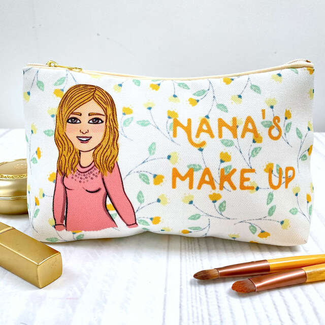 Design Your Own Makeup Bag with Customised Cartoon