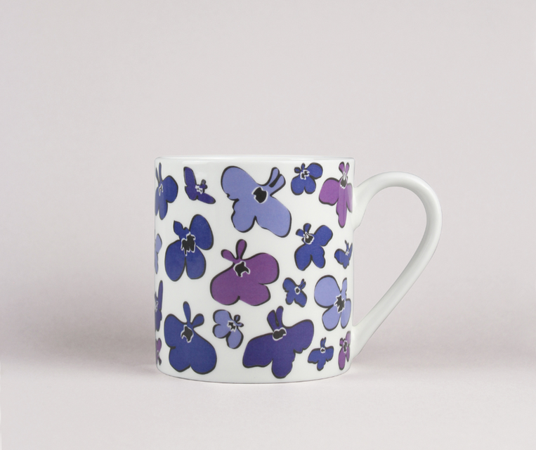 Lobelia Flower Pint Mug