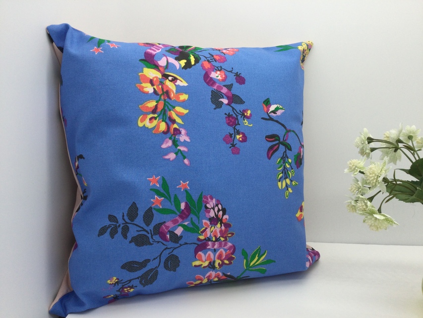 Blue Birds and Roses Cushion, Cath Kidston Design