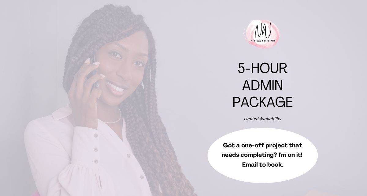 Powerhouse 5-Hour Admin Package