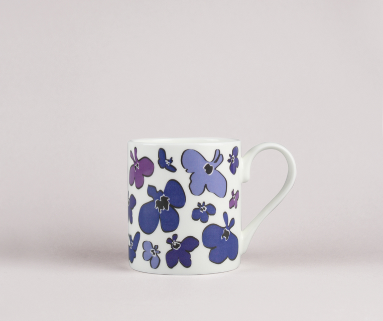 Lobelia Flower Mug